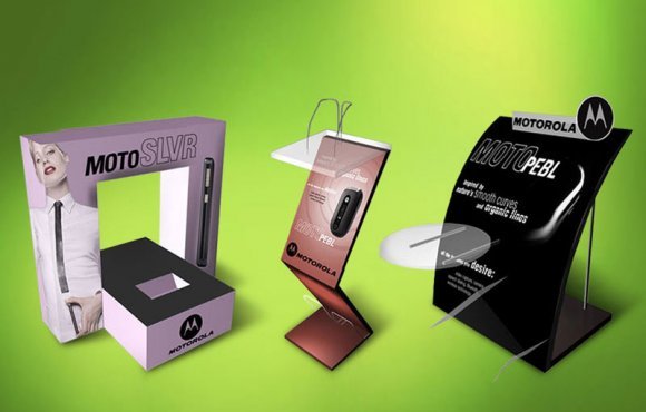 Motorola POP Display Stands