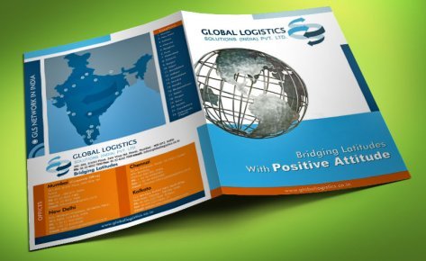 Global Logistics Flyer Folder